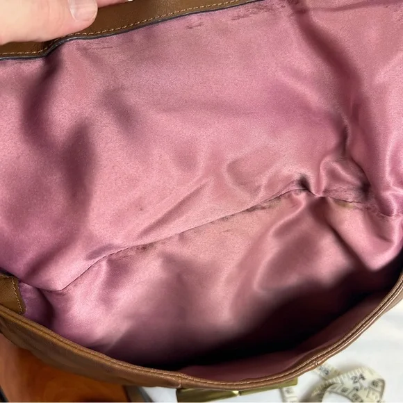 COACH Brown Leather Kristin Hobo Bag - Picture 14 of 14